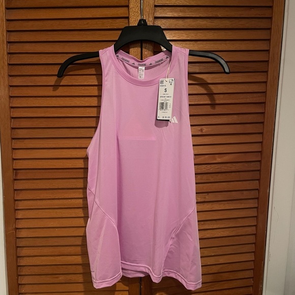 Adidas Women’s Purple Training Athletic Running Tank Top Sz S NWT - Picture 1 of 6